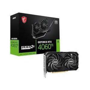 MSI NVIDIA GeForce RTX 4060 Ti Ventus 2X Black OC 8GB GDDR6 Graphics Card