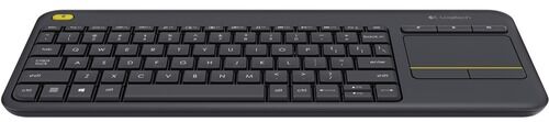 Logitech K400 Plus Black Wireless Media Keyboard