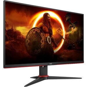 AOC 24G2SAE/BK 23.8" Full HD LED Gaming LCD Monitor - 16:9 - Black/Red