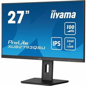 iiyama ProLite XUB2793QSU-B6 27" Class WQHD LED Monitor - 16:9 - Matte Black