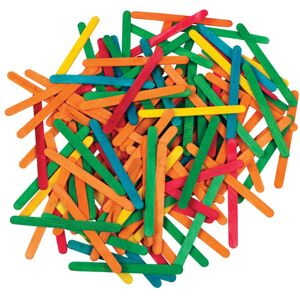 Rapid Coloured Lollipop Sticks Small - Pack of 1000 Rapid Coloured Lollipop Sticks Small - Pack of 1000