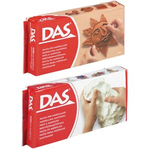 DAS F387600 Terracotta Modeling Clay - Air Drying - 1kg DAS F387600 Terracotta Modeling Clay - Air Drying - 1kg