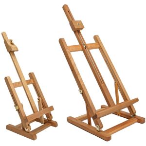 Daler-Rowney D835100005 Mini Wooden Table Easel - Small Canvas Display Stand Daler-Rowney D835100005 Mini Wooden Table Easel - Small Canvas Display Stand