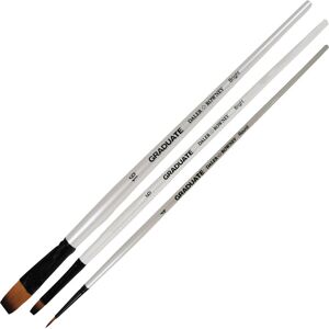Daler-Rowney Daler Rowney Graduate Synthetic Bright Long Handled Brush Size 16 Daler-Rowney Daler Rowney Graduate Synthetic Bright Long Handled Brush Size 16