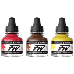 Daler-Rowney FW Artists Acrylic Ink 29.5ml Velvet Violet Daler-Rowney FW Artists Acrylic Ink 29.5ml Velvet Violet