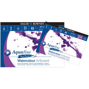Daler-Rowney Aquafine Artboard Pad A4 10 Sheets Daler-Rowney Aquafine Artboard Pad A4 10 Sheets