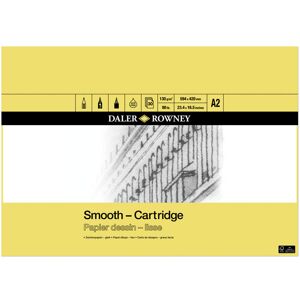 Daler-Rowney D403010200 - A2 Cartridge Pad 130gsm White Daler-Rowney D403010200 - A2 Cartridge Pad 130gsm White