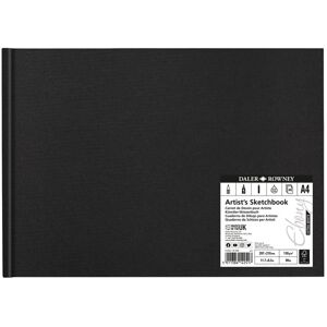 Daler-Rowney D833110400 Ebony Extra White H/B Sketchbook A4 Landsc... Daler-Rowney D833110400 Ebony Extra White H/B Sketchbook A4 Landsc...