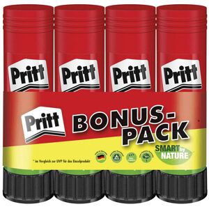 Pritt Glue Sticks Multipack - Glue Sticks, 4x43g, School & Crafts Pritt Glue Sticks Multipack - Glue Sticks, 4x43g, School & Crafts