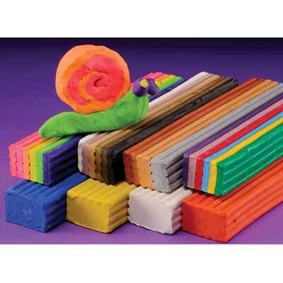 Scola 10103/20/A Colour Clay (Plasticine) 10Kg - 20 Assorted - 18 ... Scola 10103/20/A Colour Clay (Plasticine) 10Kg - 20 Assorted - 18 ...