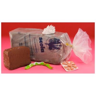 Scola ADC12.5KG/40 Air Dry Clay Terracotta 12.5kg Scola ADC12.5KG/40 Air Dry Clay Terracotta 12.5kg