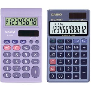 Casio SL-320TER+-WK-UP Pocket Calculator 12 Digits Casio SL-320TER+-WK-UP Pocket Calculator 12 Digits