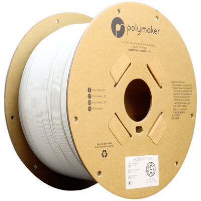 Polymaker PA04008 PolyTerra PLA Low-Plastic Matt 1.75mm 1Kg Cotton... Polymaker PA04008 PolyTerra PLA Low-Plastic Matt 1.75mm 1Kg Cotton...