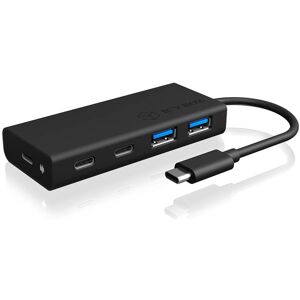 ICY BOX IB-HUB1426-CPD USB-C multiport hub 4 ports USB 3.2 Gen 2 Black ICY BOX IB-HUB1426-CPD USB-C multiport hub 4 ports USB 3.2 Gen 2 Black