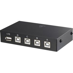 Renkforce 1368984 4 Port USB Switch Renkforce 1368984 4 Port USB Switch