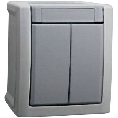 VIKO Wall Switch Gray - Moisture Resistant IP54 VIKO Wall Switch Gray - Moisture Resistant IP54