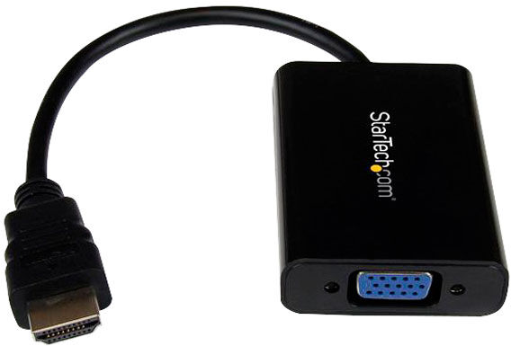 StarTech.com HD2VGAA2 HDMI To VGA Video Adapter Converter With Audio