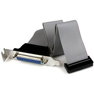 StarTech.com StarTech PLATE25F16LP 400mm Header Cable to Parallel Port Low Prof... StarTech.com StarTech PLATE25F16LP 400mm Header Cable to Parallel Port Low Prof...