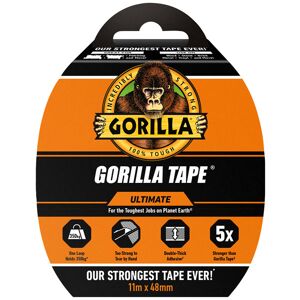 Gorilla Glue 118263 Gorilla Tape® Ultimate 11m Black Gorilla Glue 118263 Gorilla Tape® Ultimate 11m Black
