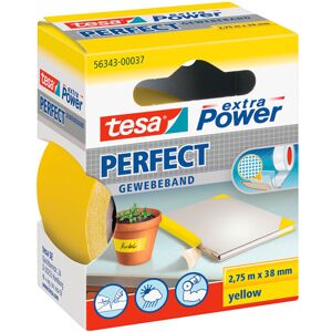 tesa® 56343 Extra Power Fabric Tape - Yellow - 38mm x 2.75m tesa® 56343 Extra Power Fabric Tape - Yellow - 38mm x 2.75m