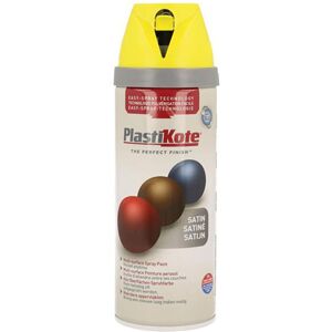 PlastiKote 440.0022125.076 Twist & Spray Satin Lime Green 400ml PlastiKote 440.0022125.076 Twist & Spray Satin Lime Green 400ml