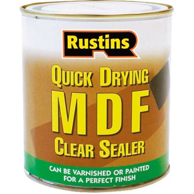 Rustins MDFS1000 Clear Sealer - Quick Drying MDF Sealer Rustins MDFS1000 Clear Sealer - Quick Drying MDF Sealer