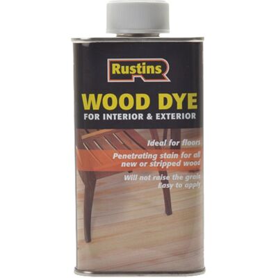 Rustins WDRM250 Red Mahogany Wood Dye - Wood Dye Rustins WDRM250 Red Mahogany Wood Dye - Wood Dye