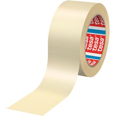 tesa 04329 PV1 Finely Crêped Paper Masking Tape 50mm x 50m tesa 04329 PV1 Finely Crêped Paper Masking Tape 50mm x 50m