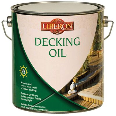 Liberon 003796 Decking Oil Teak 2.5 litre Liberon 003796 Decking Oil Teak 2.5 litre