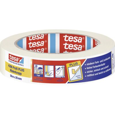 tesa 04331-00009-00 tesakrepp Masking Tape 50m x 25mm high-temp re... tesa 04331-00009-00 tesakrepp Masking Tape 50m x 25mm high-temp re...
