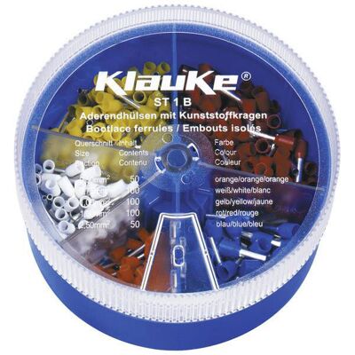 Klauke ST1B Assortment - Insulated Terminal Kit - 0.5-2.5 mm² Klauke ST1B Assortment - Insulated Terminal Kit - 0.5-2.5 mm²