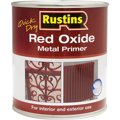 Rustins Redow500 Metal Primer - Red - Quick Dry - 500ml Rustins Redow500 Metal Primer - Red - Quick Dry - 500ml