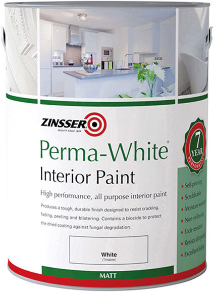 Zinsser ZN7070001C1 Perma-White® Interior Paint Matt 2.5 litre