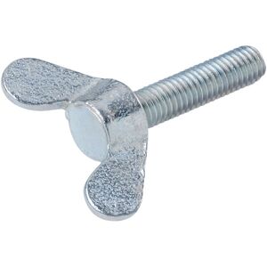 Toolcraft Wing Screws DIN 316 Galvanised Steel M4 x 10mm Pack Of 10 Toolcraft Wing Screws DIN 316 Galvanised Steel M4 x 10mm Pack Of 10