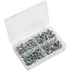Sealey AB032LN Nylon Lock Nut Assortment 300pc M6-M12 DIN 982 Metric Sealey AB032LN Nylon Lock Nut Assortment 300pc M6-M12 DIN 982 Metric