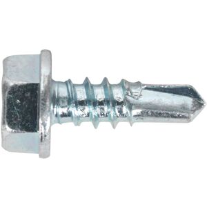Sealey SDHX4819 Self Drilling Screw - Zinc Hex Head - 4.8 x 19mm Sealey SDHX4819 Self Drilling Screw - Zinc Hex Head - 4.8 x 19mm