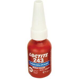 LOCTITE 1918246 243 Medium Strength Oil Tolerant Threadlocker 10ml LOCTITE 1918246 243 Medium Strength Oil Tolerant Threadlocker 10ml