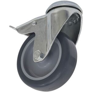 Sealey SCW275SBL Castor Wheel - Swivel with Total Lock Ø75mm Sealey SCW275SBL Castor Wheel - Swivel with Total Lock Ø75mm