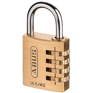 ABUS 32162 165/30 30mm Solid Brass Body Combination Padlock (3-Dig... ABUS 32162 165/30 30mm Solid Brass Body Combination Padlock (3-Dig...