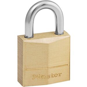 Master Lock 120EURT Solid Brass 20mm Padlock 3-Pin - Keyed Alike x 2 Master Lock 120EURT Solid Brass 20mm Padlock 3-Pin - Keyed Alike x 2