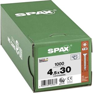 SPAX 1191010450305 Wood screw Steel WIROX T-Star Plus 4.5 mm x 30 ... SPAX 1191010450305 Wood screw Steel WIROX T-Star Plus 4.5 mm x 30 ...
