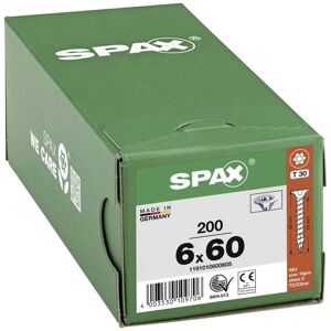 SPAX 1191010600605 Wood screw T-Star Plus Steel WIROX 6 mm x 60 mm... SPAX 1191010600605 Wood screw T-Star Plus Steel WIROX 6 mm x 60 mm...
