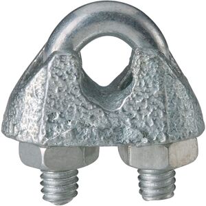 Toolcraft Galvanised Steel Cable Clamps DIN 741 M4 x 3mm Pack Of 10 Toolcraft Galvanised Steel Cable Clamps DIN 741 M4 x 3mm Pack Of 10