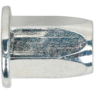 Sealey TIFHM6 Threaded Insert (Rivet Nut) M6 Full Hex Standard Fla... Sealey TIFHM6 Threaded Insert (Rivet Nut) M6 Full Hex Standard Fla...
