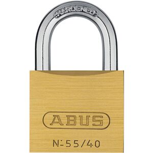 ABUS 02869 55/40mm Brass Padlock Keyed Alike 5402 ABUS 02869 55/40mm Brass Padlock Keyed Alike 5402
