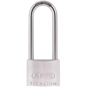ABUS 54582 64TI/40mm TITALIUM™ Padlock 63mm Long Shackle Keyed Ali... ABUS 54582 64TI/40mm TITALIUM™ Padlock 63mm Long Shackle Keyed Ali...