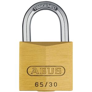 ABUS 11977 65/30mm Brass Padlock Keyed Alike 6304 ABUS 11977 65/30mm Brass Padlock Keyed Alike 6304