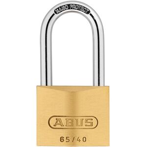 ABUS 12012 65/40mm Brass Padlock 40mm Long Shackle Keyed Alike 6404 ABUS 12012 65/40mm Brass Padlock 40mm Long Shackle Keyed Alike 6404