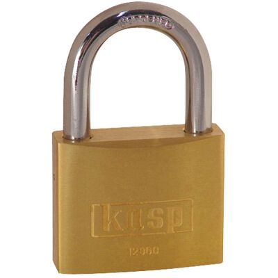 Kasp K12050A1 Brass Padlock - 50mm - KA20501 Kasp K12050A1 Brass Padlock - 50mm - KA20501