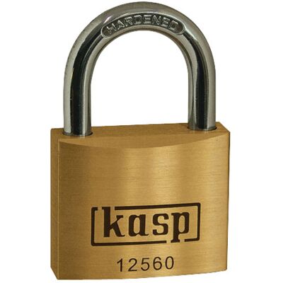 Kasp K12525D Premium Brass Padlock - 25mm Kasp K12525D Premium Brass Padlock - 25mm